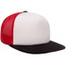 Кепка FlexFit 6005FW NO FOAM Trucker Black/White/Red Кепка FlexFit 6005FW NO FOAM Trucker Black/White/Red